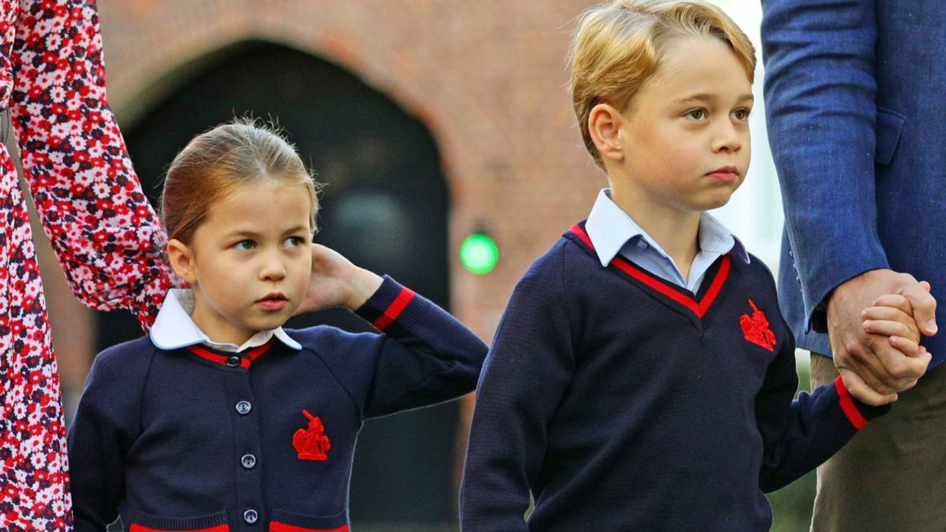 prince william defends princess charlotte from george