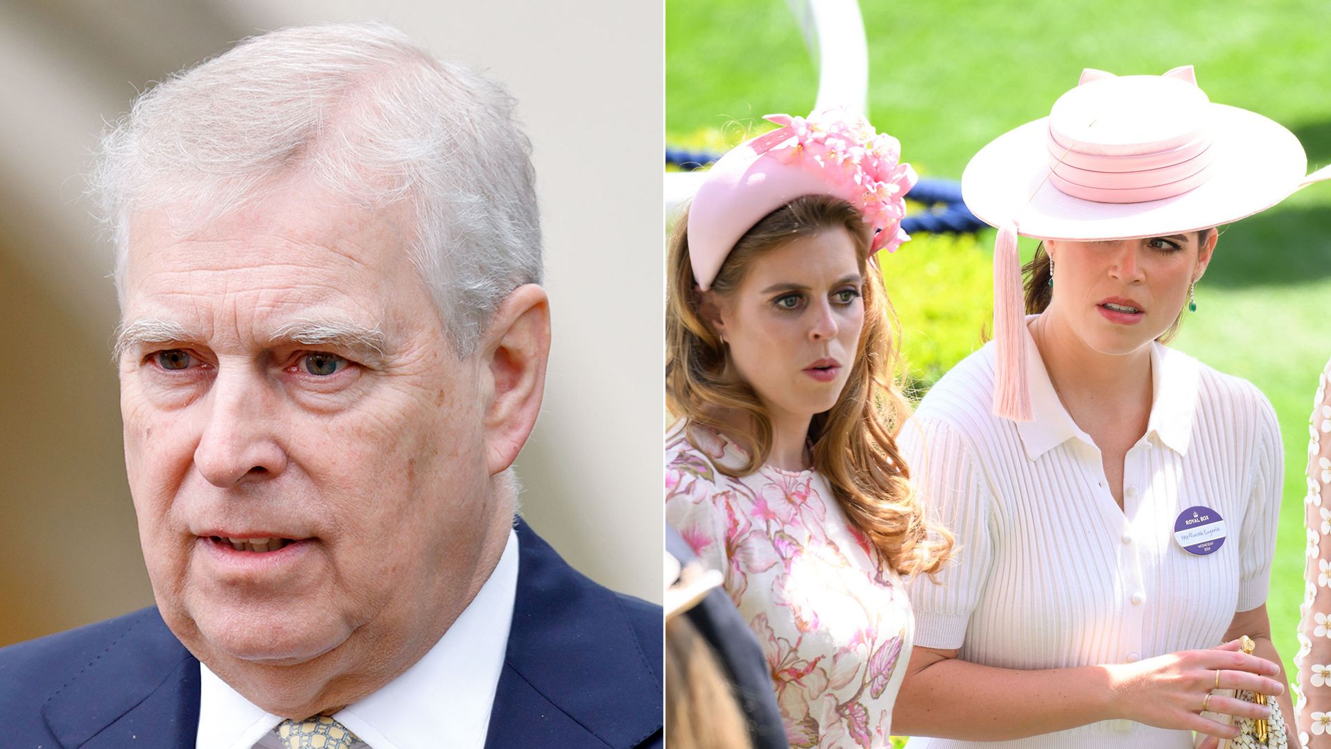 Andrew, Beatrice and Eugenie