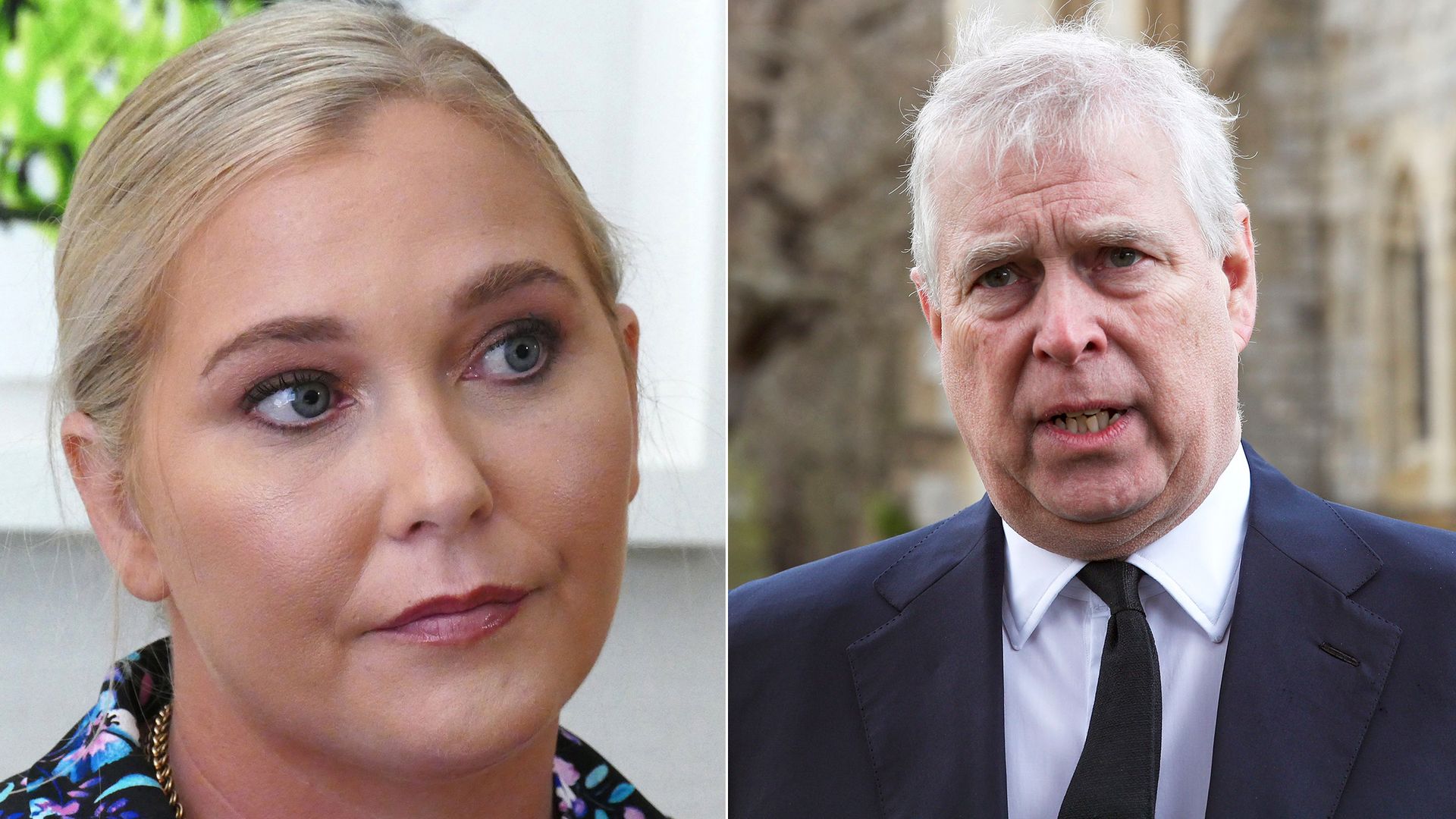 Virginia Giuffre and Prince Andrew