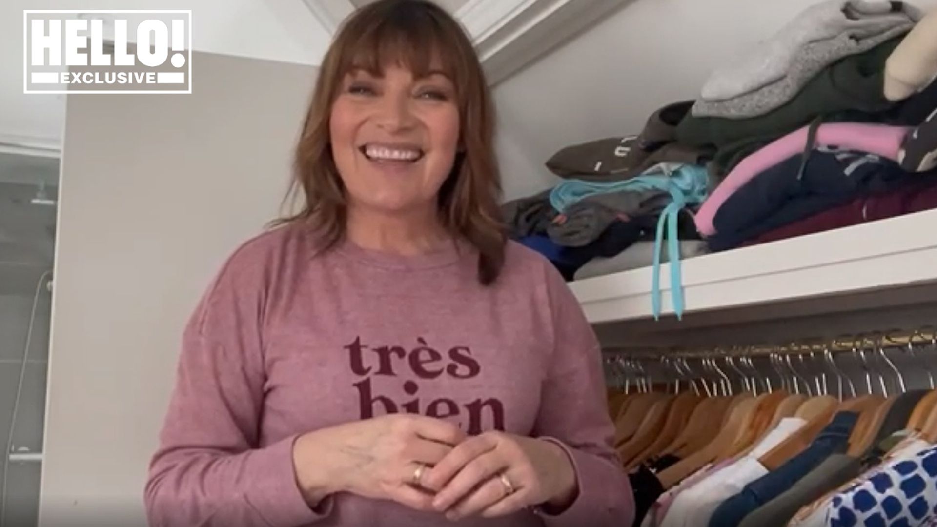 Lorraine Kelly shares truth about her clothing size