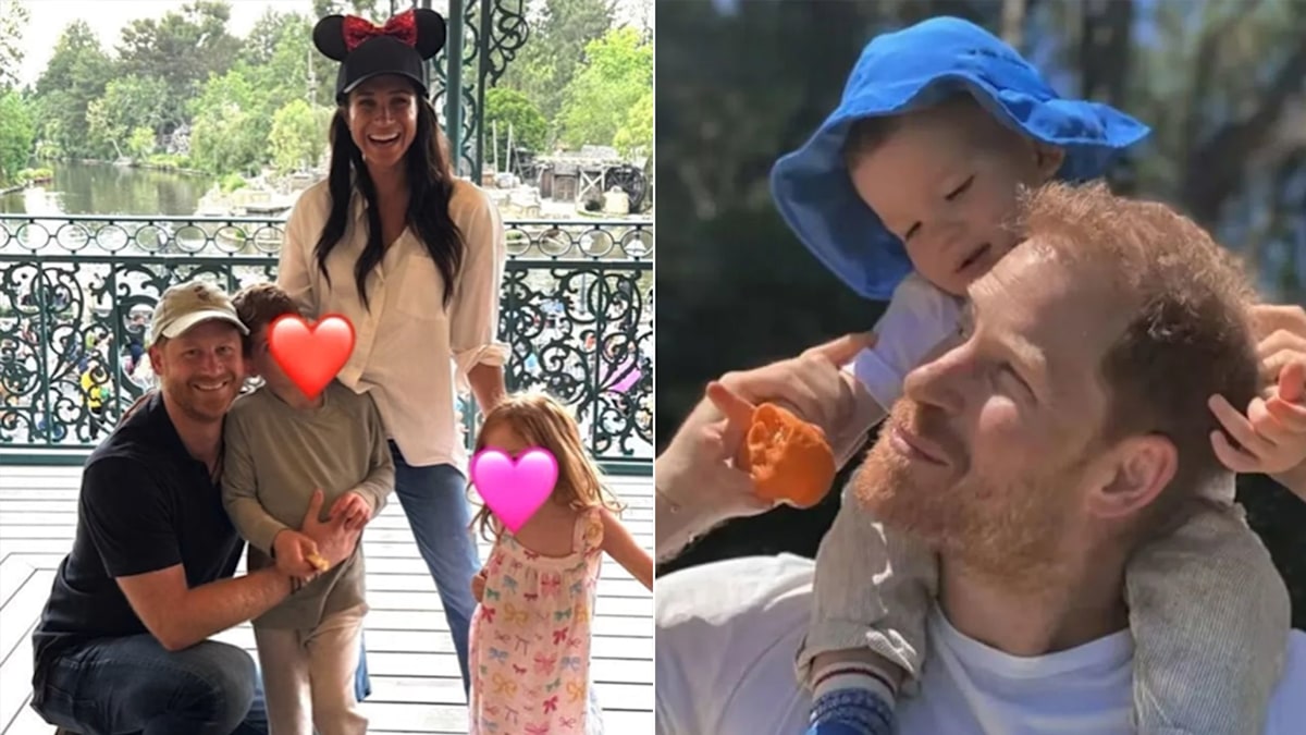 Towering Prince Archie is Prince Harry's mini-me in family holiday photos