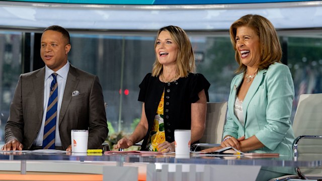 Craig Melvin with Savannah Guthrie and Hoda Kotb