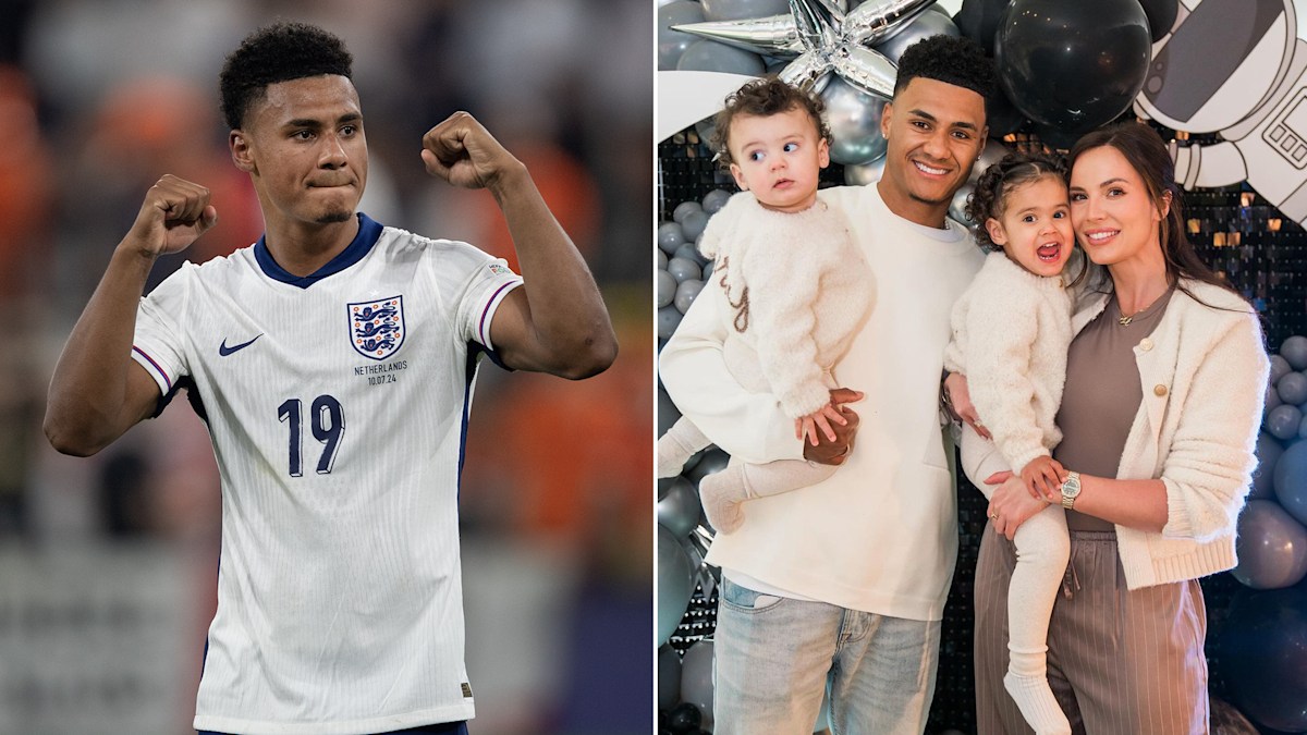 Meet Ollie Watkins two lookalike children with glamorous girlfriend ...