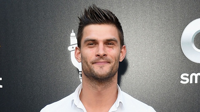 aljaz skorjanec at press event 