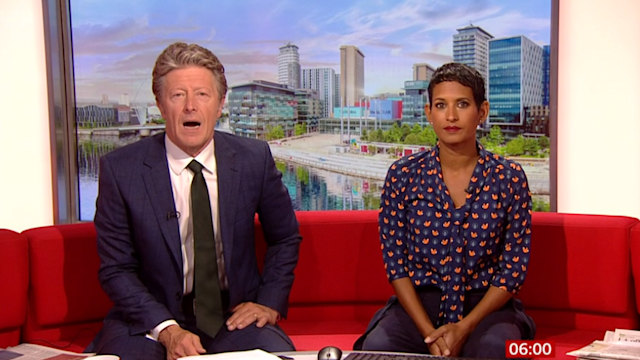 Charlie Stayt and Naga Munchetty