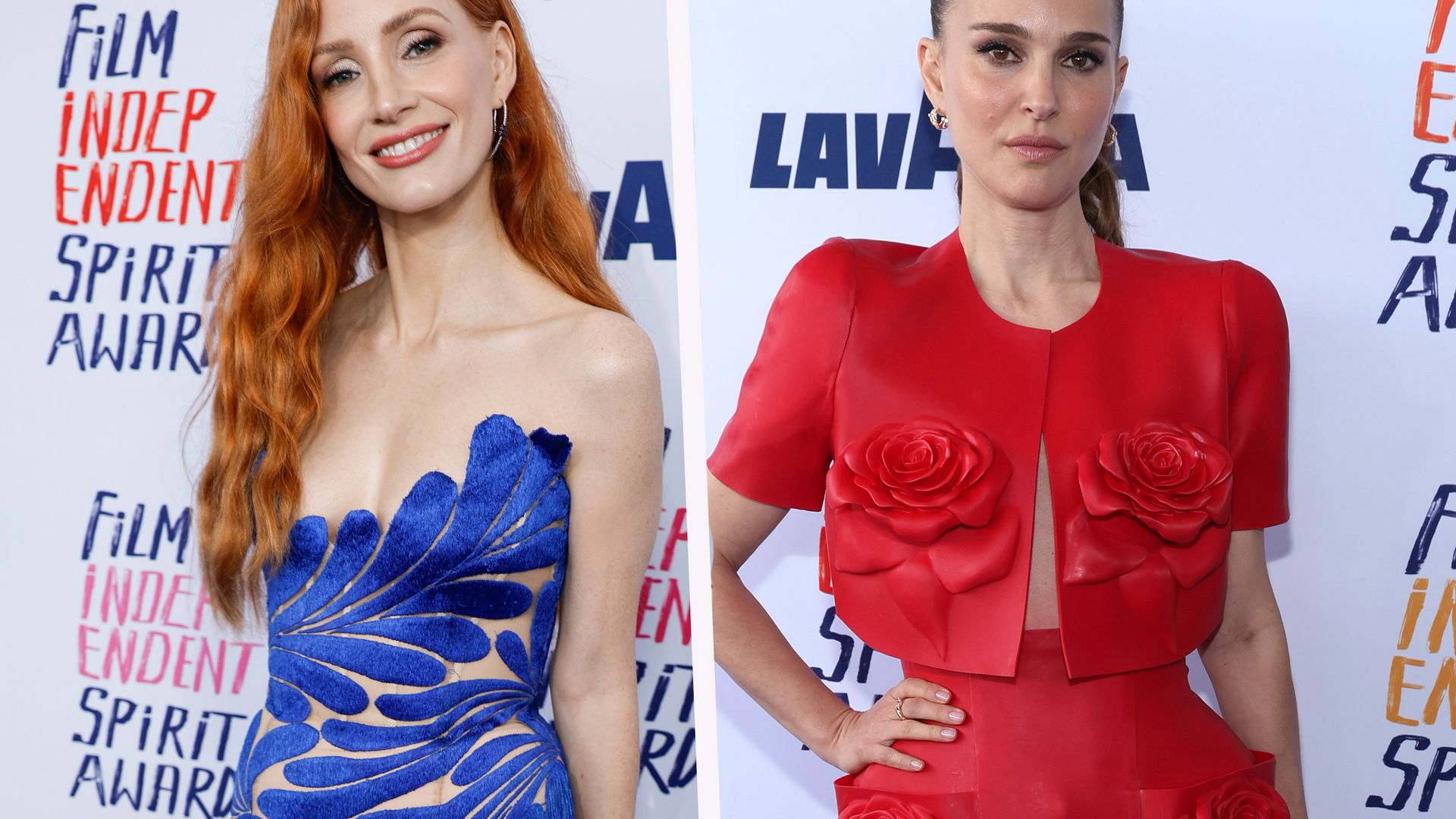 Film Independent Spirit Awards 2024: Jessica Chastain and Natalie Portman lead the best dressed in daring outfits