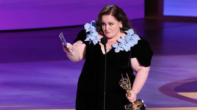 Baby Reindeer star Jessica Gunning at the Emmy Awards 