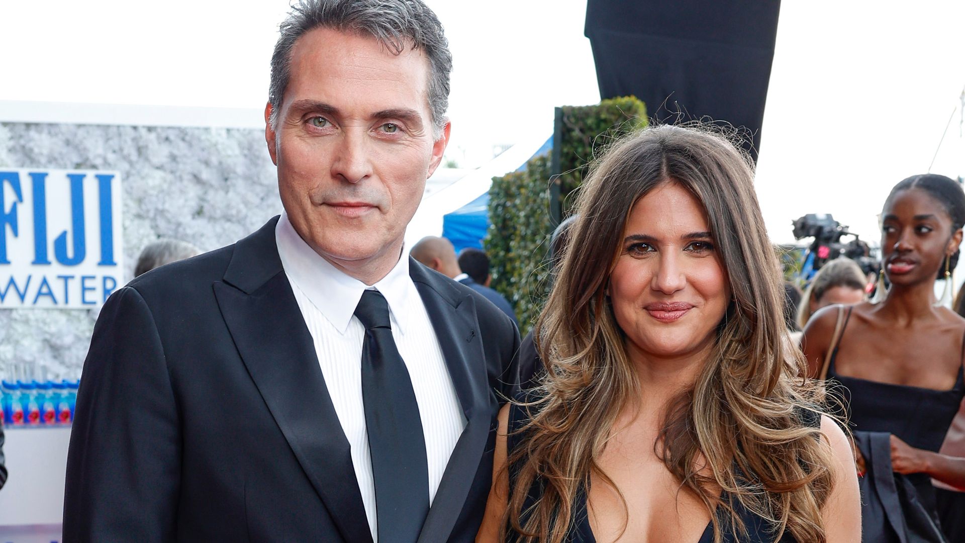 Scoop star Rufus Sewell's, 56, bittersweet engagement to famous fiancée Vivian, 27