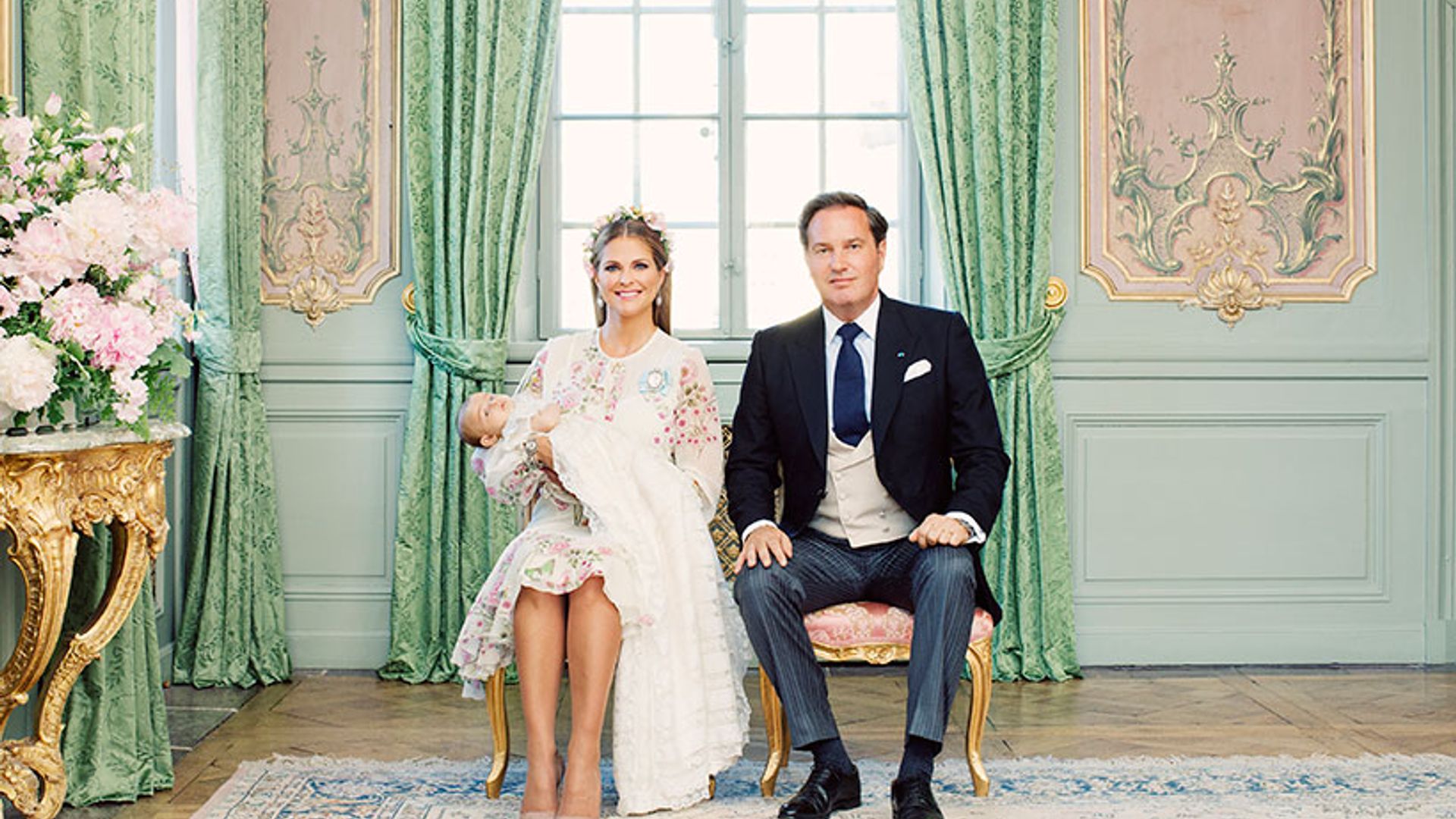 princess madeleine chris official christening pictures