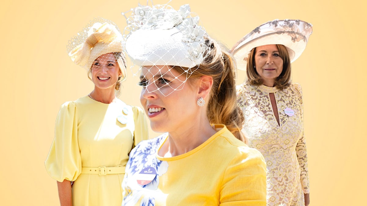 Butter Yellow is the colour of Ascot 2025 - from Carole Middleton to Harriet Sperling