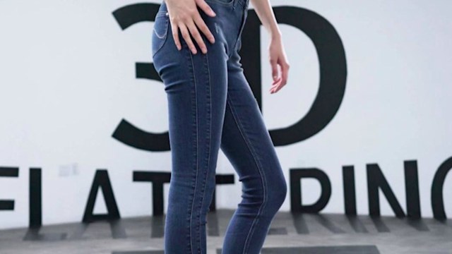 contouring jeans