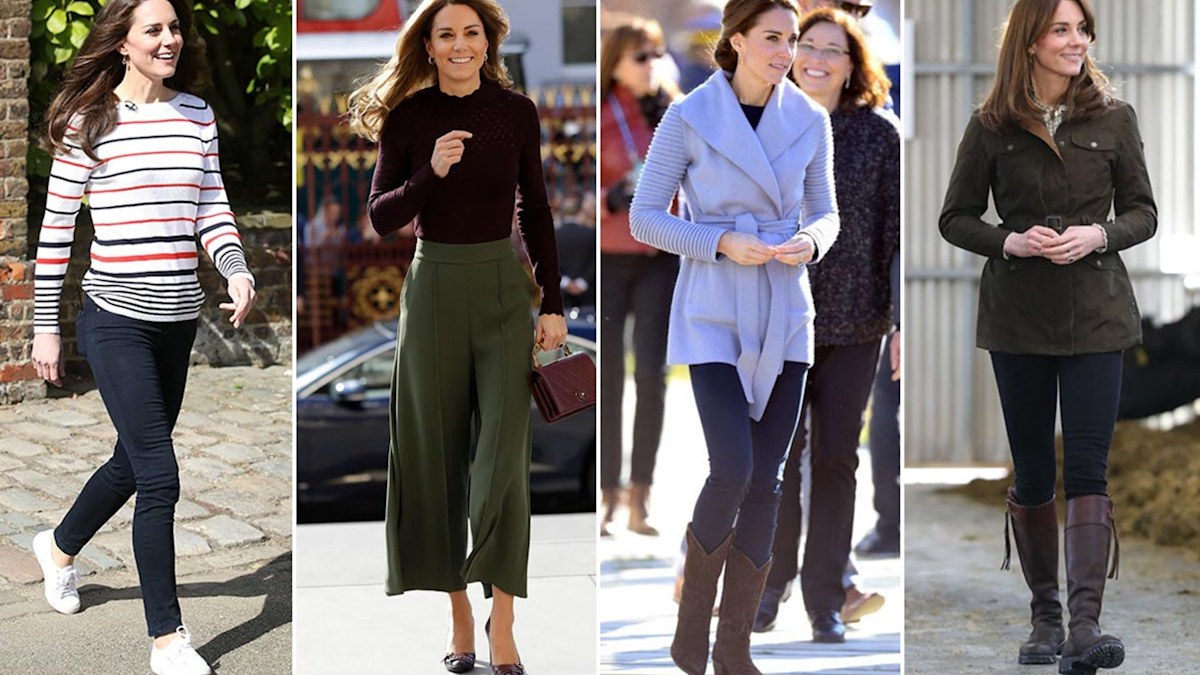 Kate Middleton Photographed in Casual-Chic Shopping Look