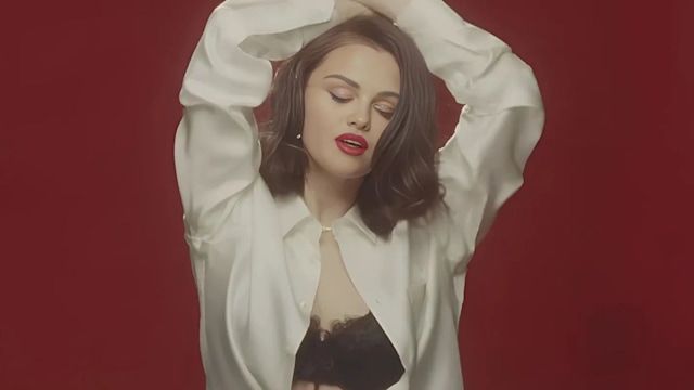 selena gomez music video fashion bra