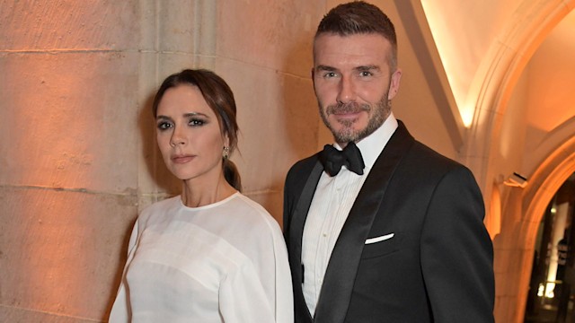 victoria beckham david beckham portrait gala