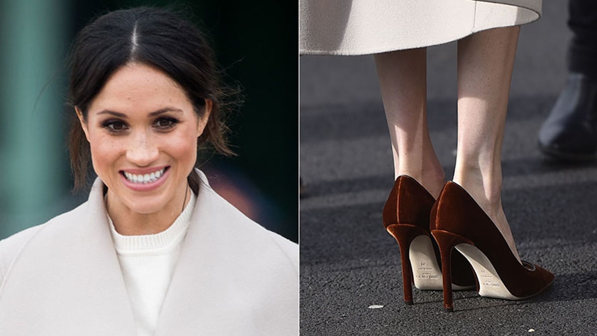 Meghan Markle's signature footwear is very different to Kate Middleton ...