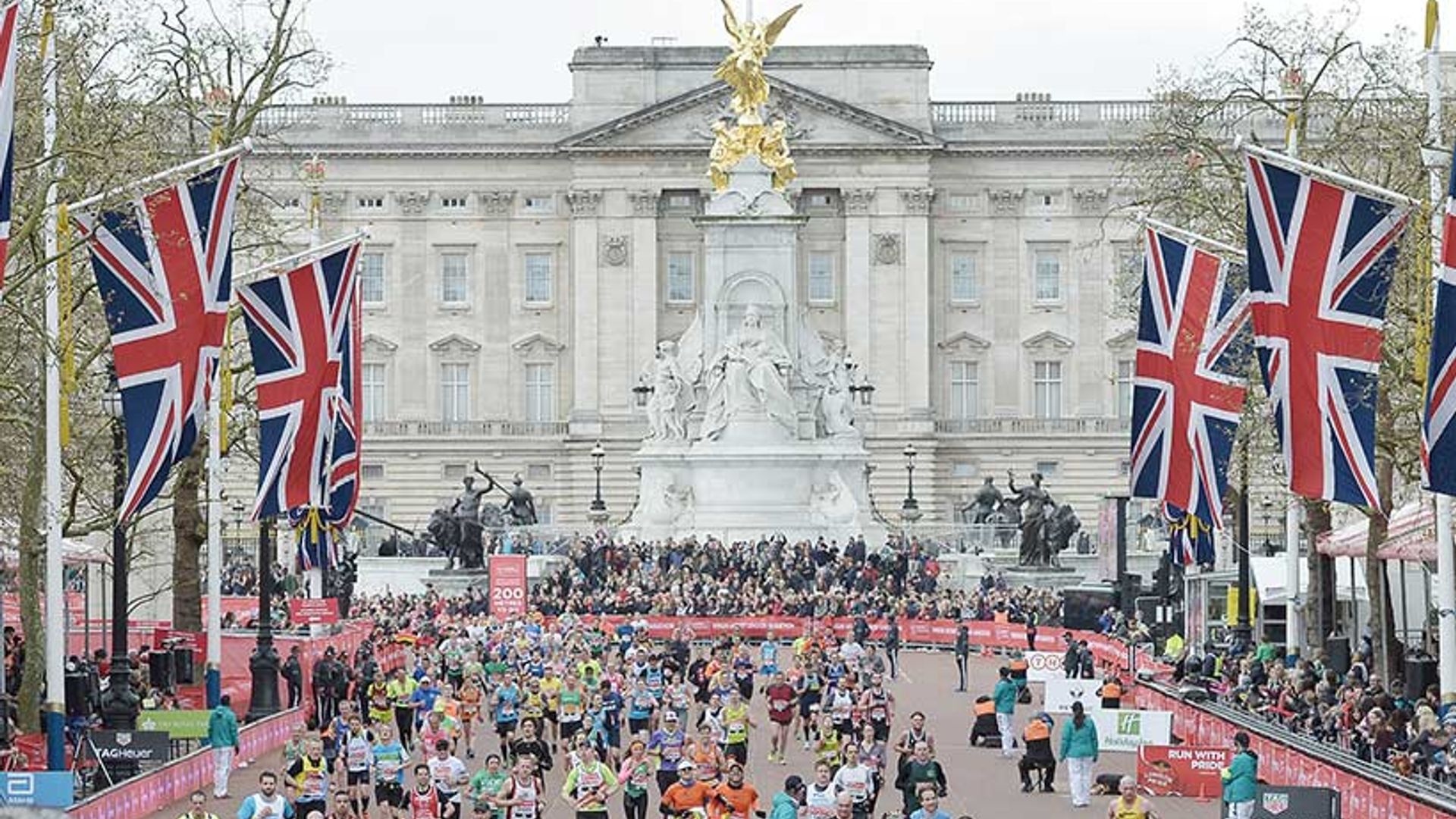 London Marathon crowd