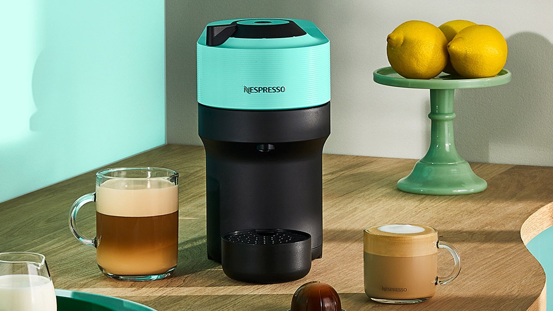 Move over Nike! Nespresso just launched a new Tiffany Blue Vertuo Pop coffee machine 