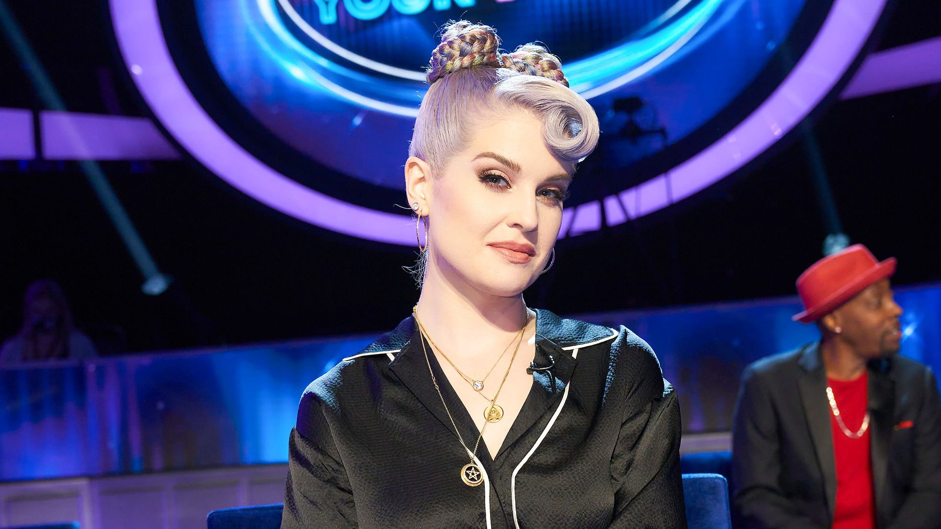 Kelly Osbourne behind the scenes in the  series premiere episode of I CAN SEE YOUR VOICE airing Wednesday, Sept. 23 (9:00-10:00 PM ET/PT) on FOX. (Photo by FOX via Getty Images)