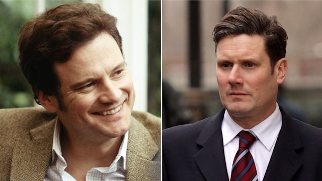 Keir Starmer and Colin Firth