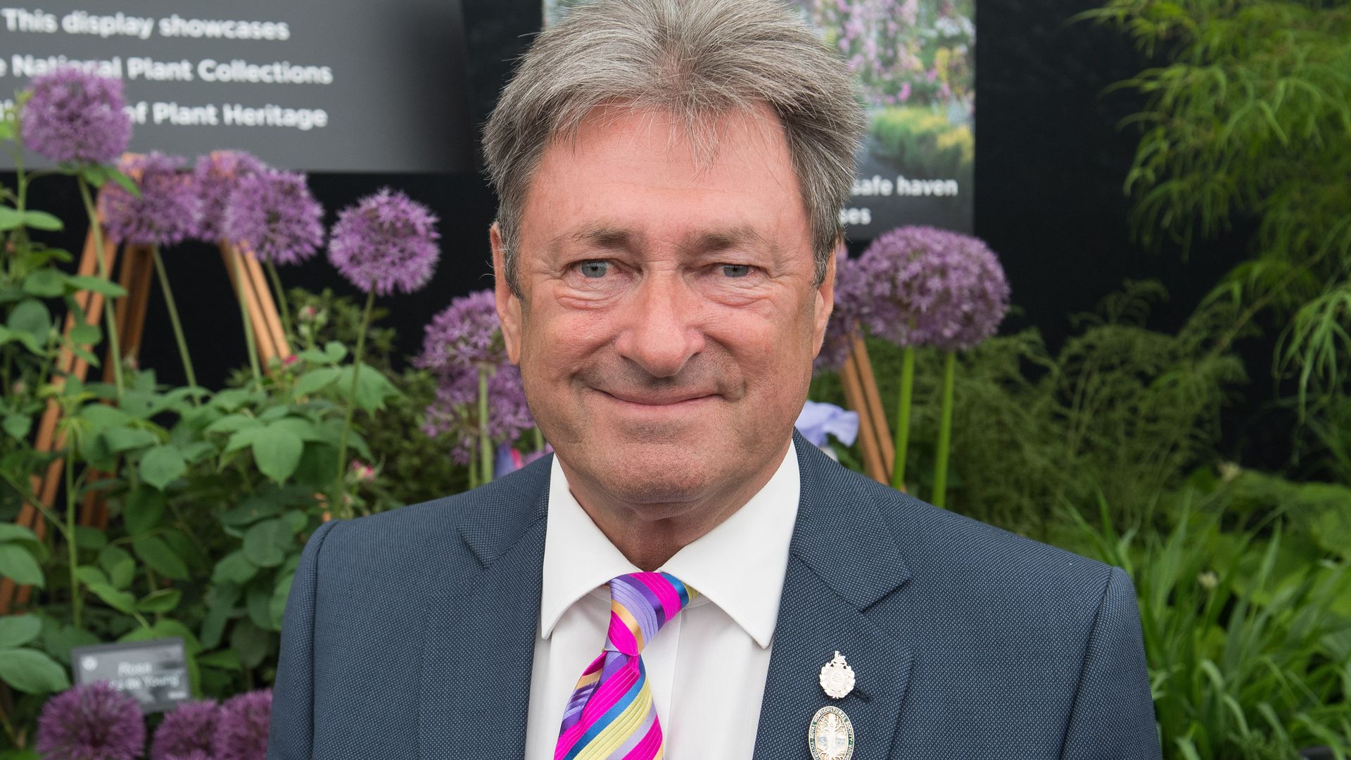 Alan Titchmarsh attends the Chelsea Flower Show 2018 on May 21, 2018