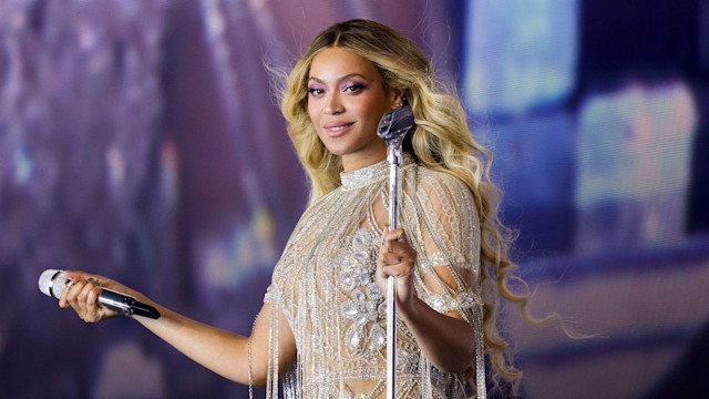 Beyonce performs onstage during the Renaissance World Tour