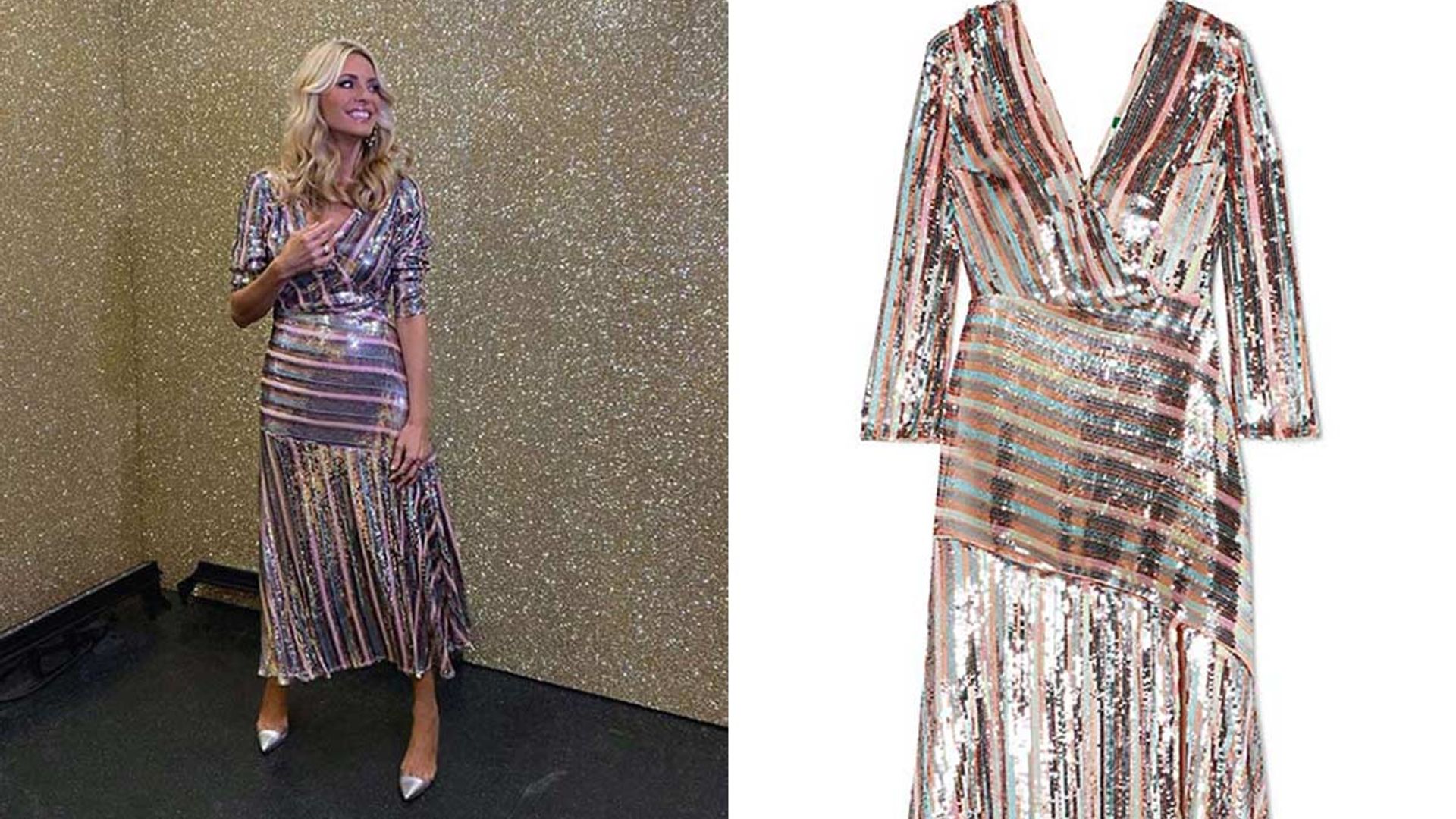 Remember Tess Daly's Rixo dress she wore on Strictly? It's got 30% off this weekend