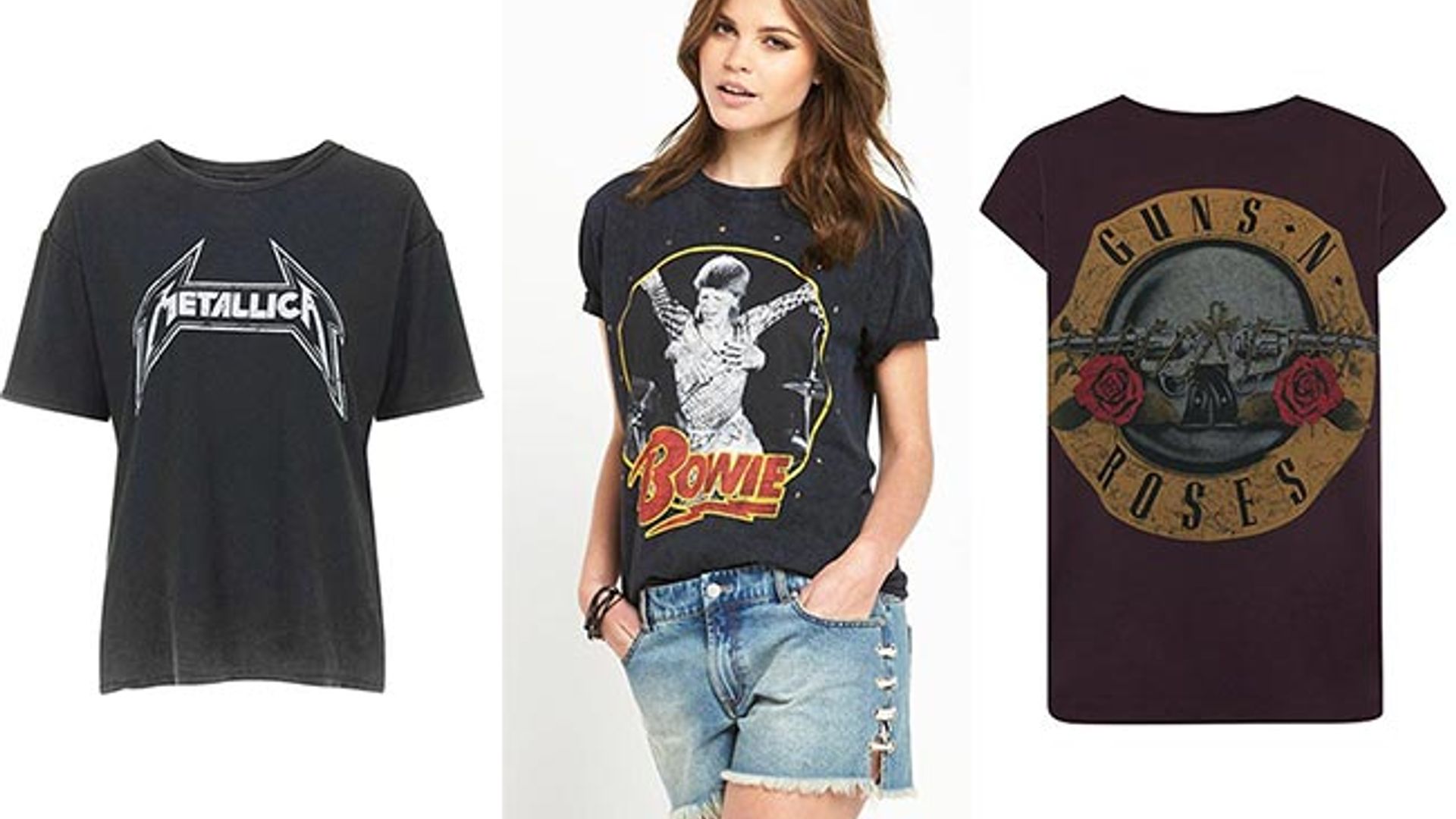 7 reasons you need a band t-shirt in your life | HELLO!