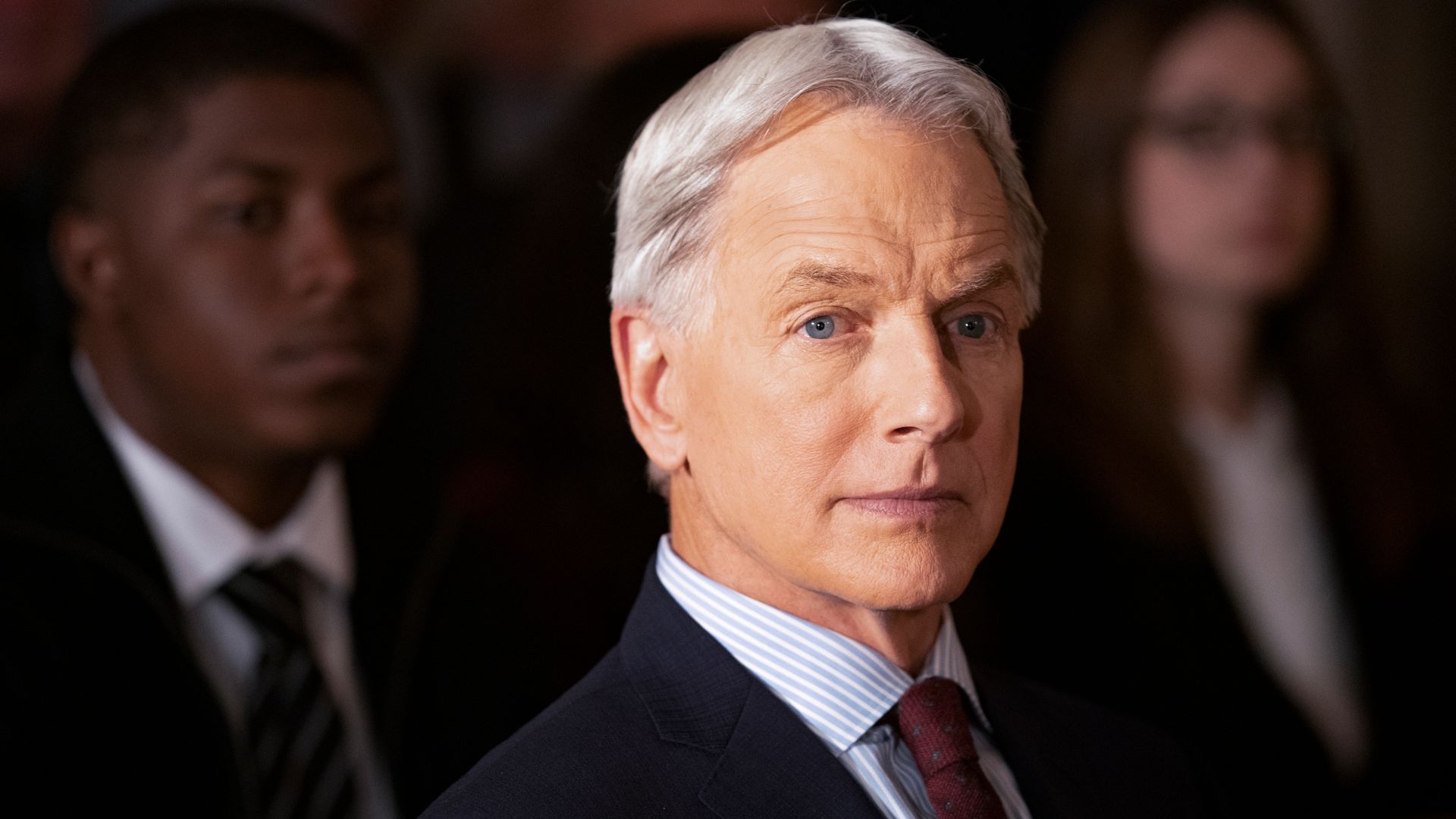 "Judge, Jury..." After entering cold case DNA into the system, Kasie solves a 30-year-old murder case, but a loophole in the legal system may set the suspect free. Also, McGee visits an elite technology company in Silicon Valley that is offering him a highly paid position, on NCIS, on the CBS Television Network. Pictured: Mark Harmon as NCIS Special Agent Leroy Jethro Gibbs.