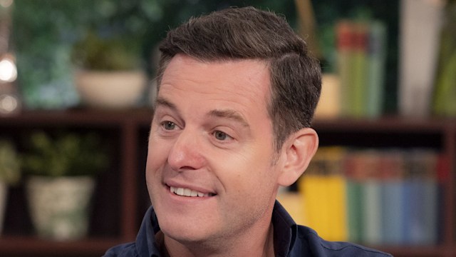 matt baker in blue shirt and jeans on this morning 