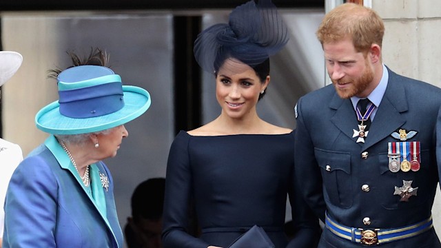 sussexes with the queen