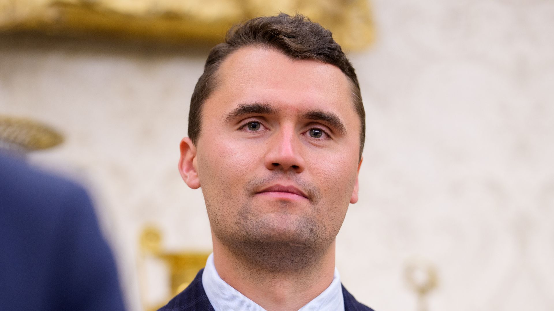 Charlie Kirk suit, shirt at swearing in ceremony