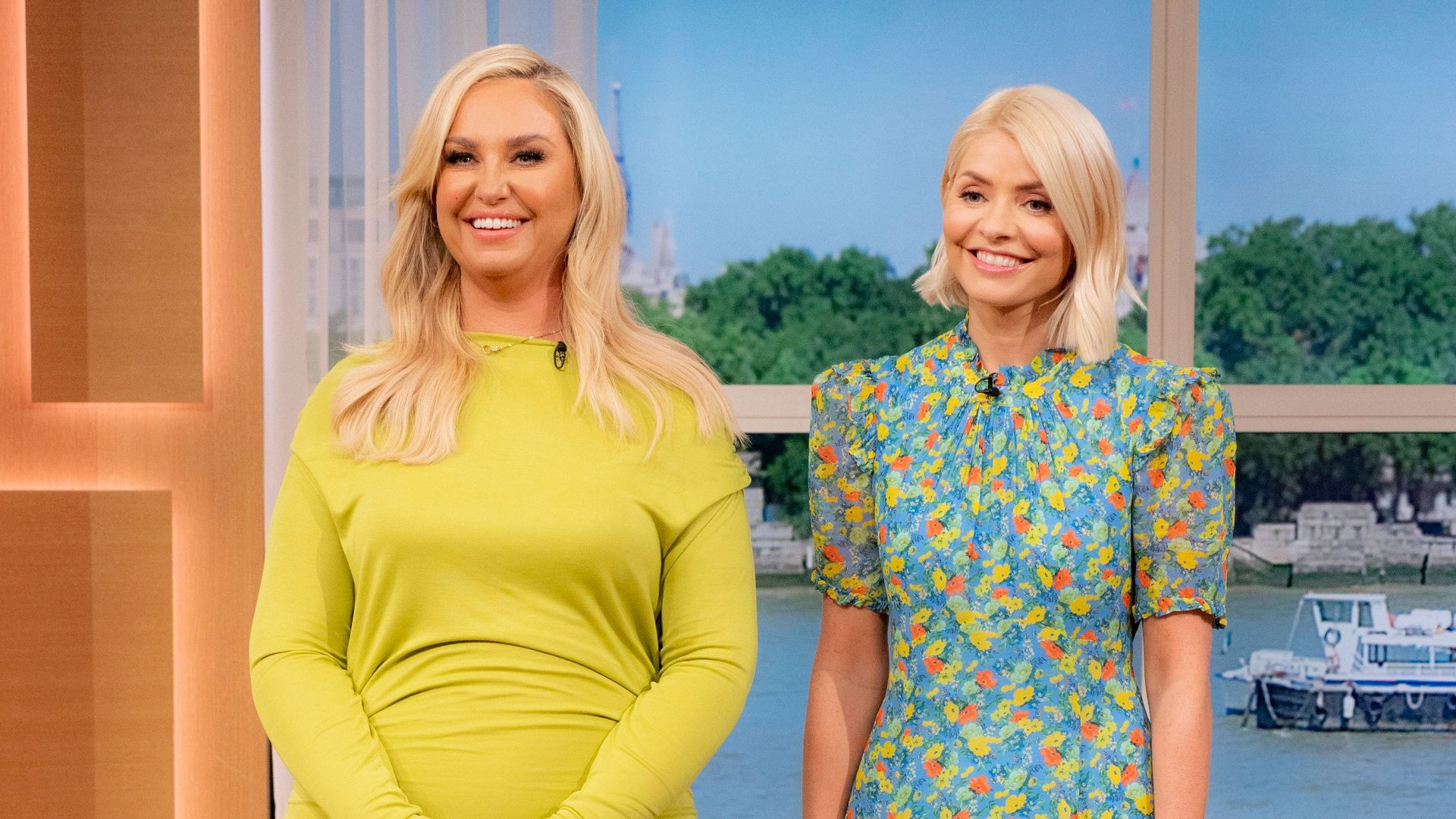 Josie Gibson and Holly Willoughby on This Morning