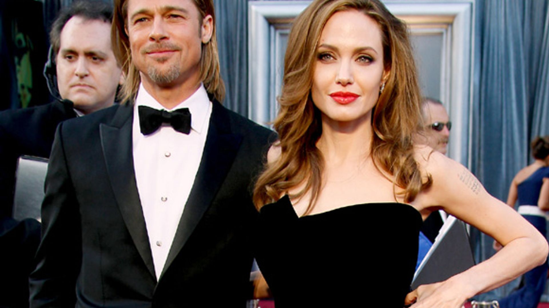 Brad Pitt and Angelina Jolie toast to their Miraval rosé wine