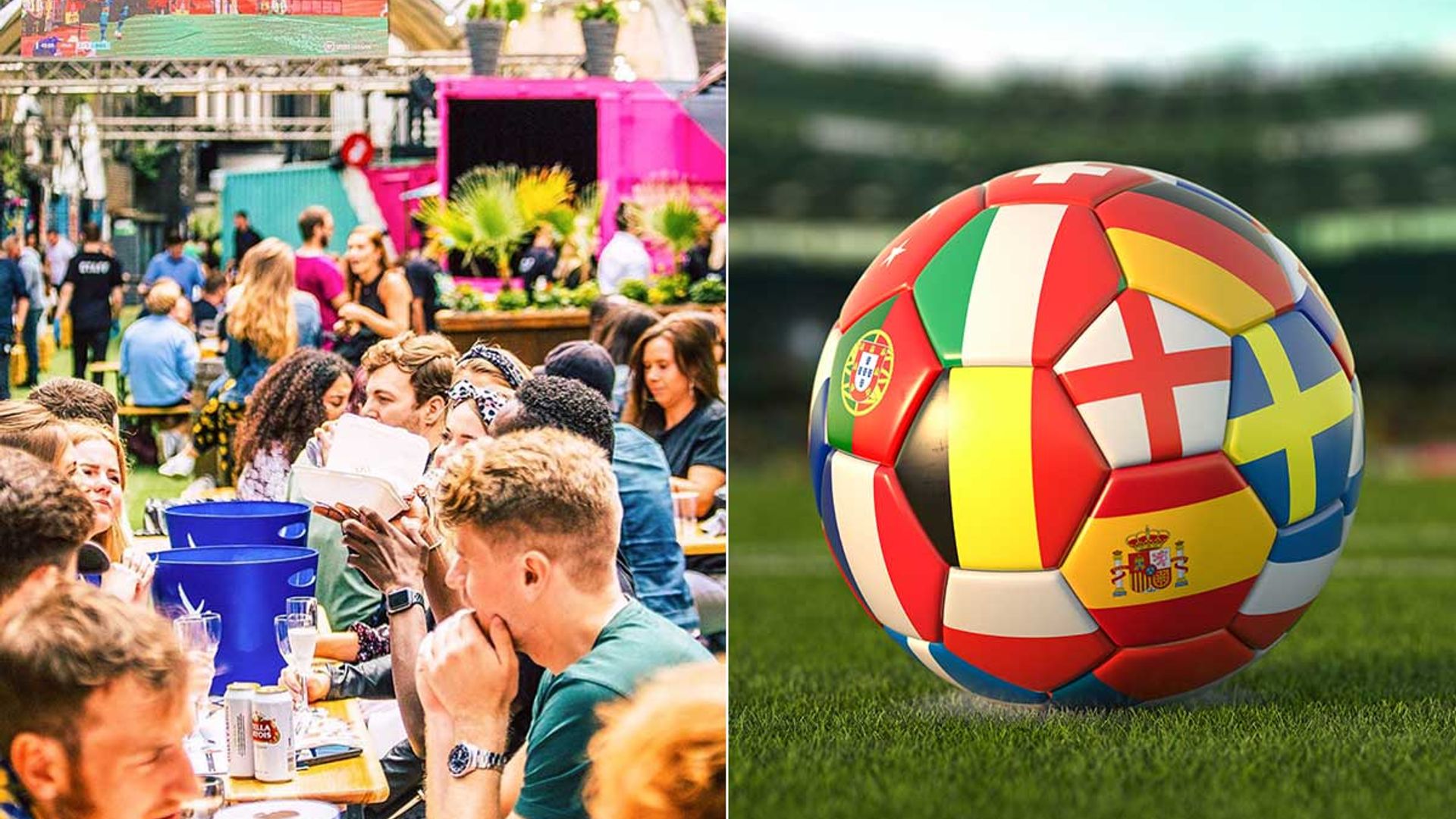 best places to watch the euros in london