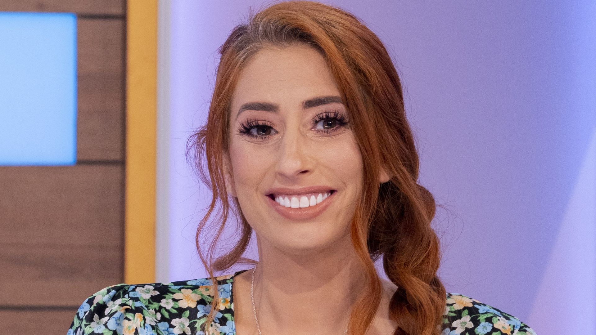 stacey solomon in floral dress on loose women 