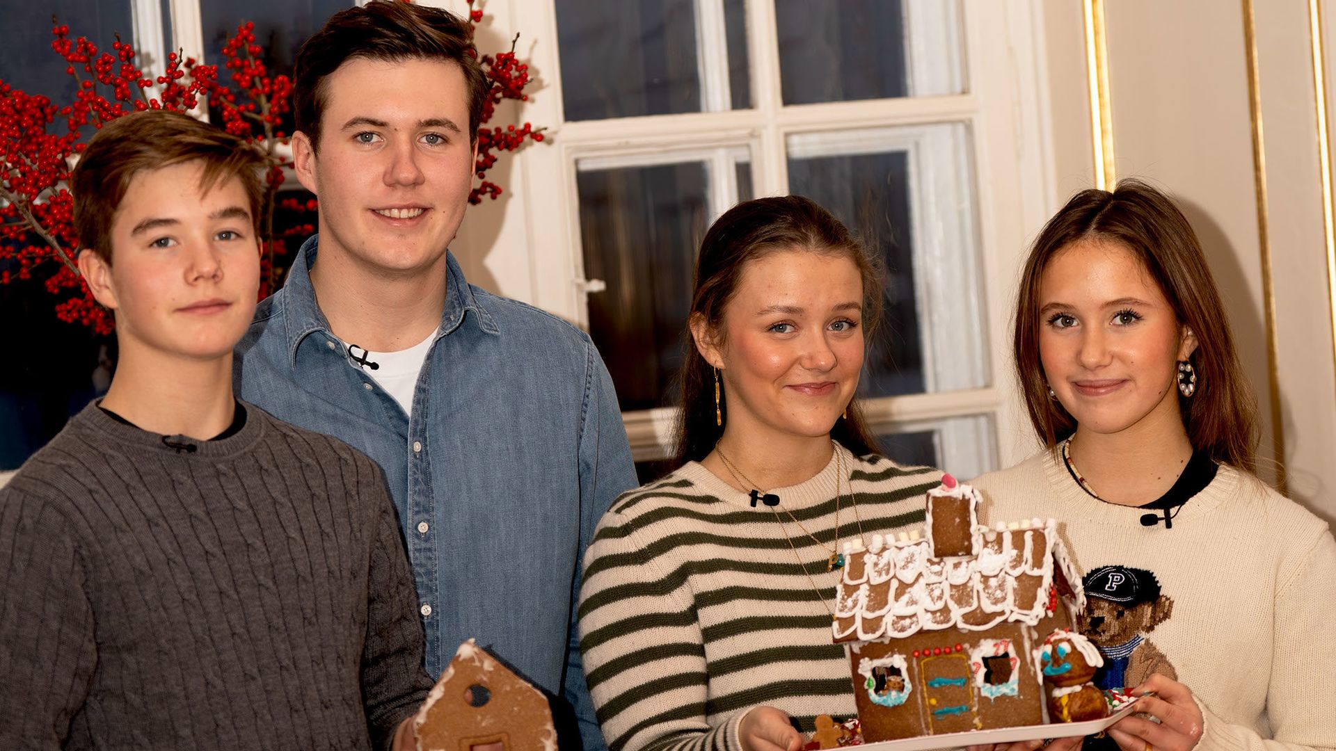 Queen Mary's 4 children display sibling rivalry in modern moment for Danish royals