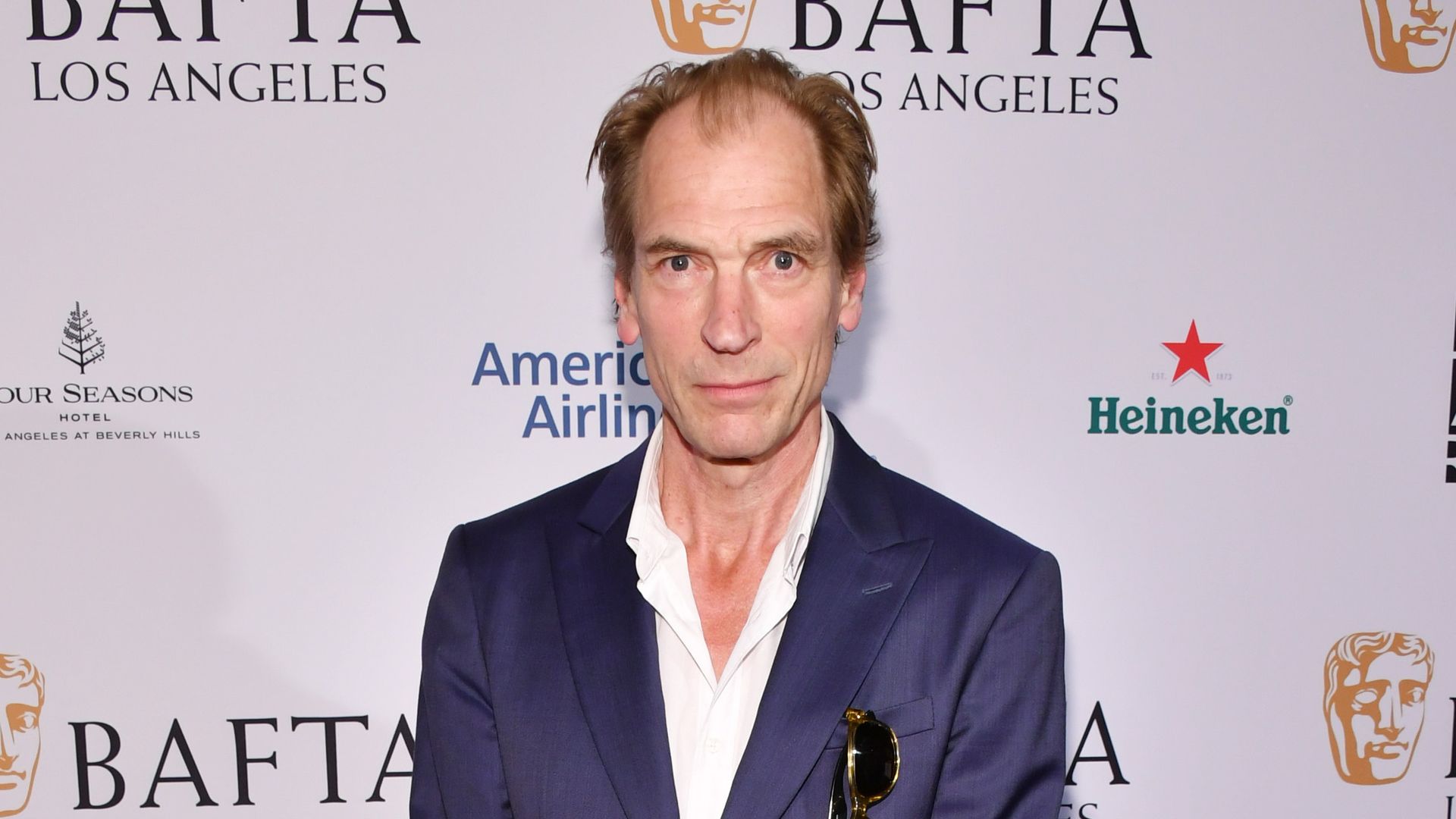 Julian Sands attends The BAFTA Los Angeles Tea Party at Four Seasons Hotel Los Angeles at Beverly Hills on January 04, 2020 in Los Angeles, California