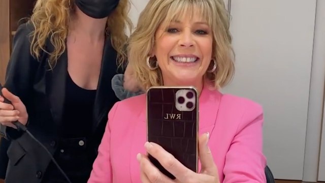 ruth langsford pink blazer