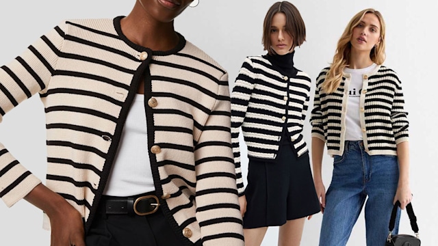 Best striped cardigans