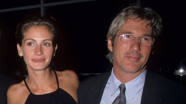 Julia Roberts and Richard Gere in 1989