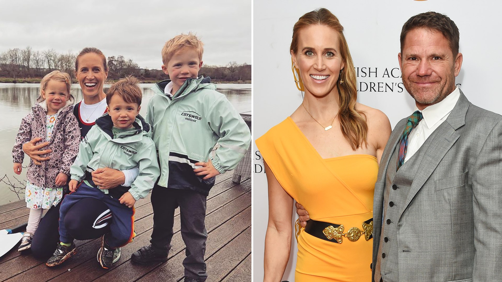 Helen Glover’s super sweet photos with three children and husband Steve Backshall