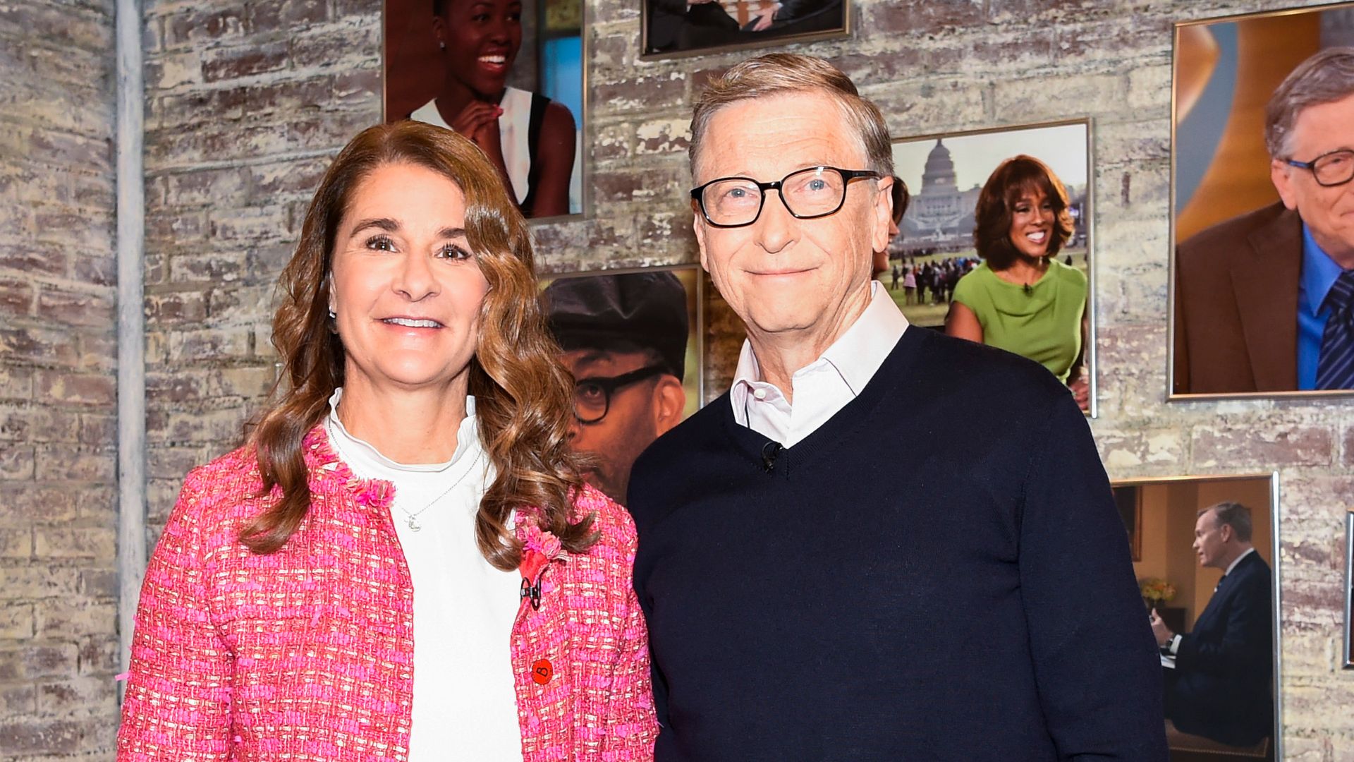 Bill and Melinda Gates in the CBS Toyota Greenroom before their appearance on CBS THIS MORNING, Feb 12, 2019