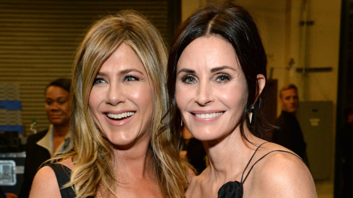 Jennifer Aniston and Courteney Cox reunite for the sweetest reason