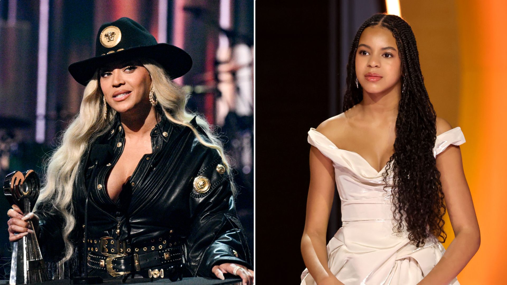 Beyoncé at the iHeart Radio Music Awards; Blue Ivy Carter at the Grammy Awards