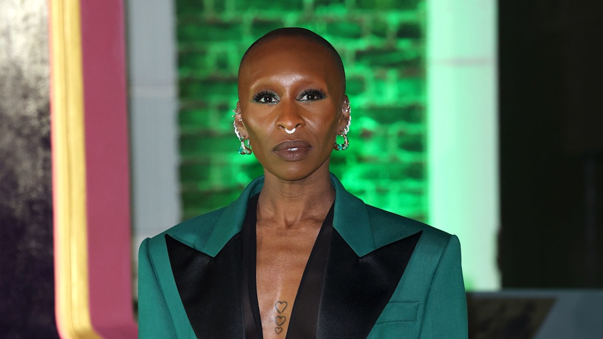 Cynthia Erivo redefines the power suit at Wicked photocall