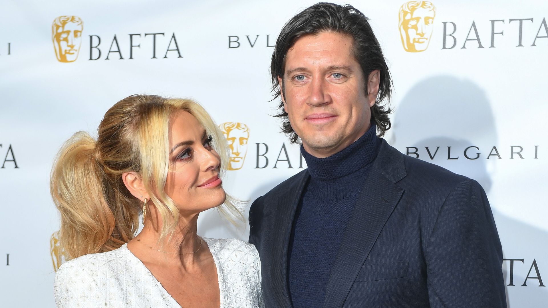 Tess Daly and Vernon Kay attend the British Academy Film Awards 2022 Gala Dinner 