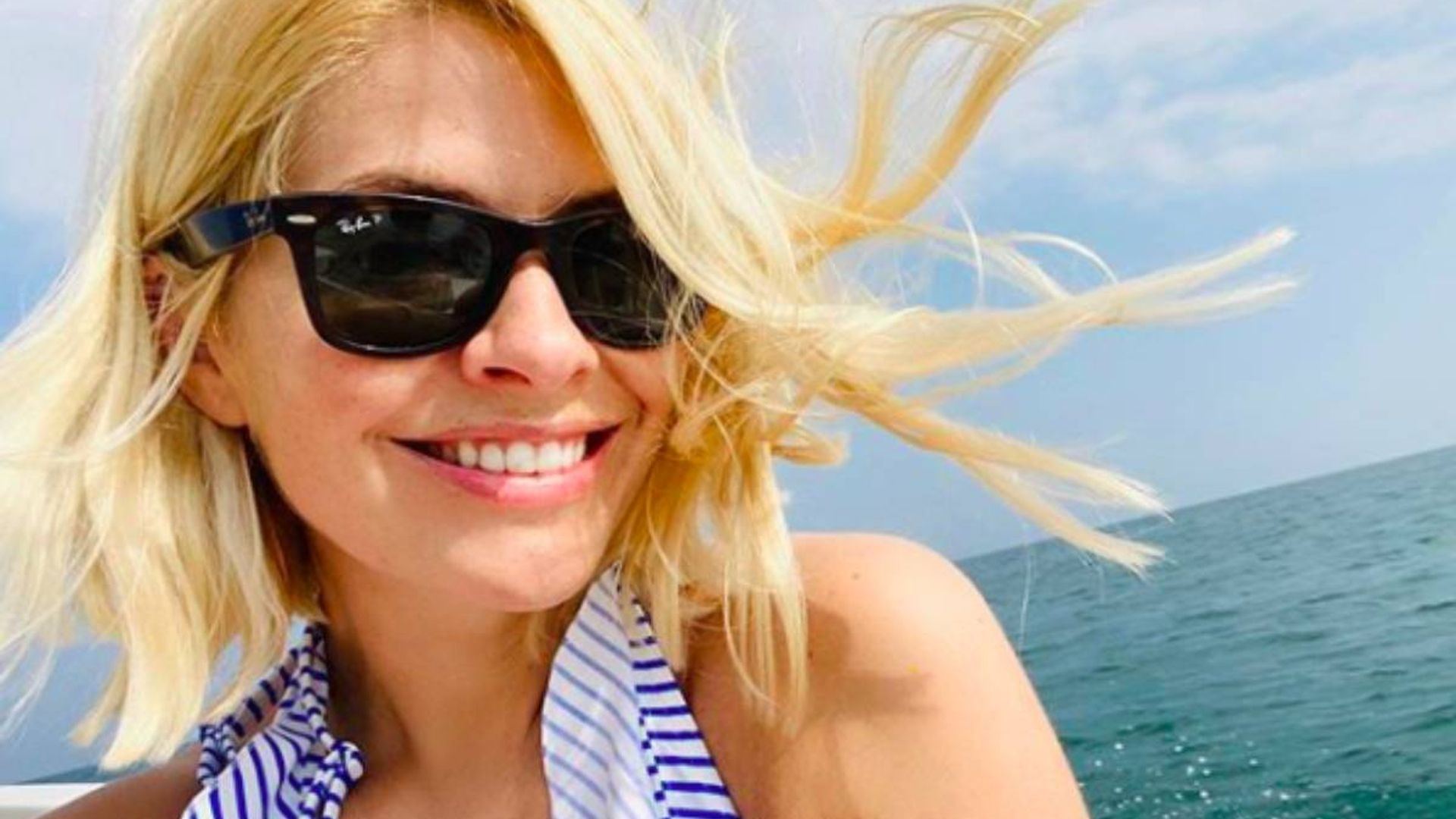 holly willoughby photo holiday