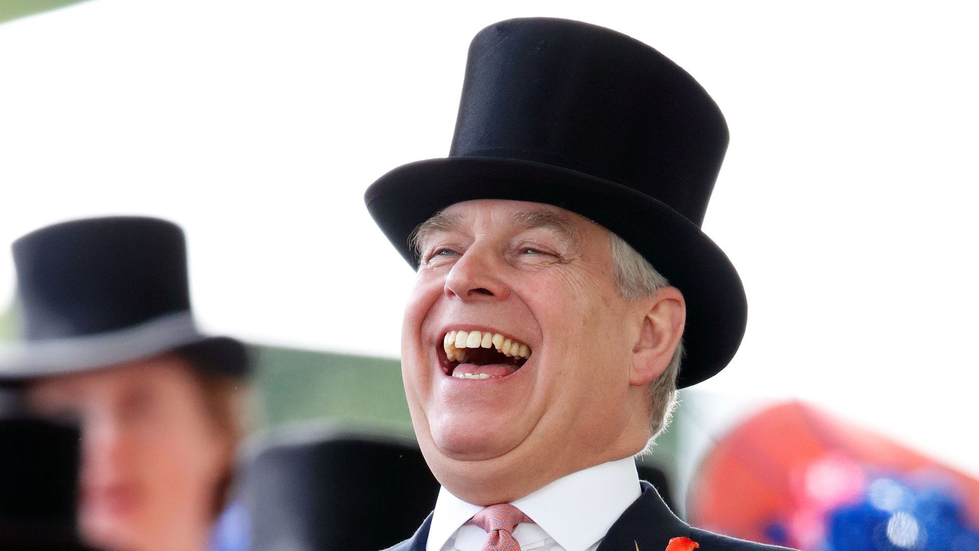 prince andrew laughing
