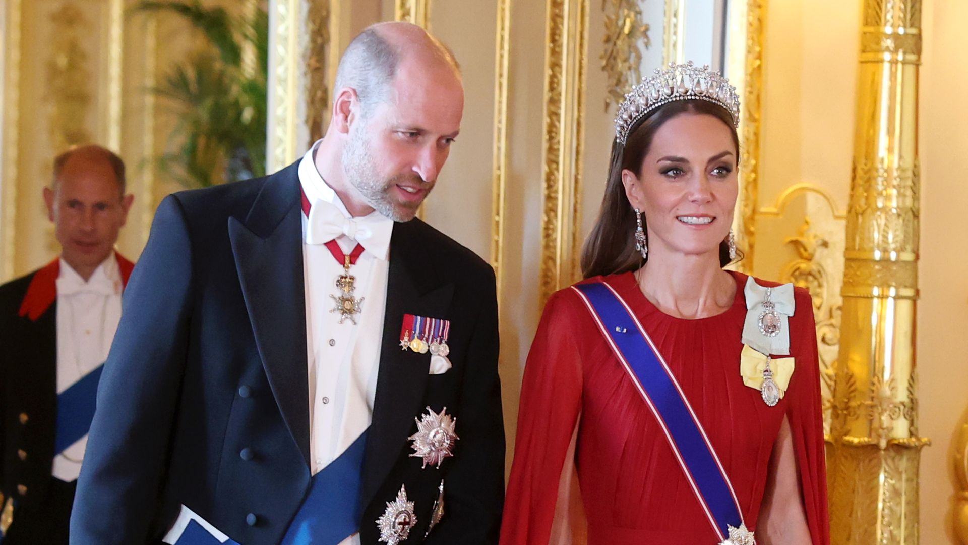 Why Princess Kate didn't wear white to state banquet