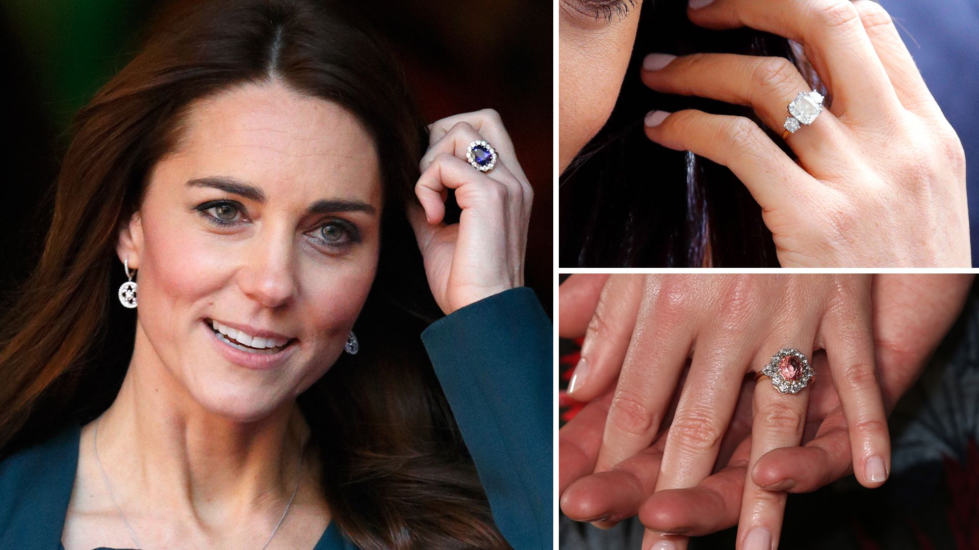 Royal engagement rings ranked by price: Princess Kate's £390k sapphire, Princess Eugenie's rare £120k rock & more